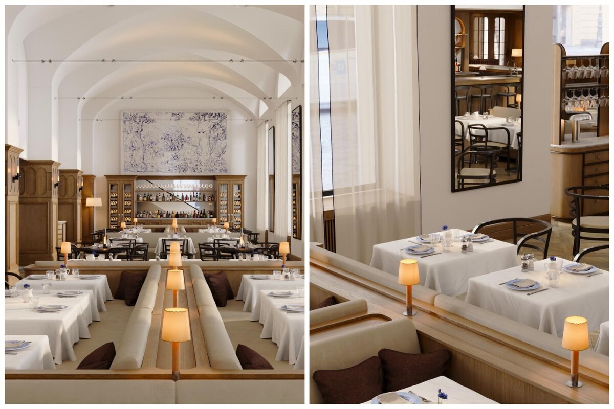 Интерьер ресторана «Перемена». Фото предоставлены пресс-службой проекта