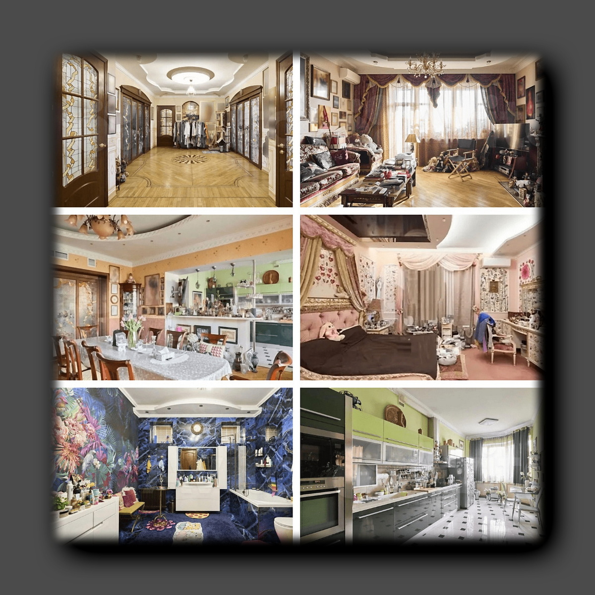 Бывшая квартира Ларисы Долиной по адресу Ксеньинский переулок, дом 3.