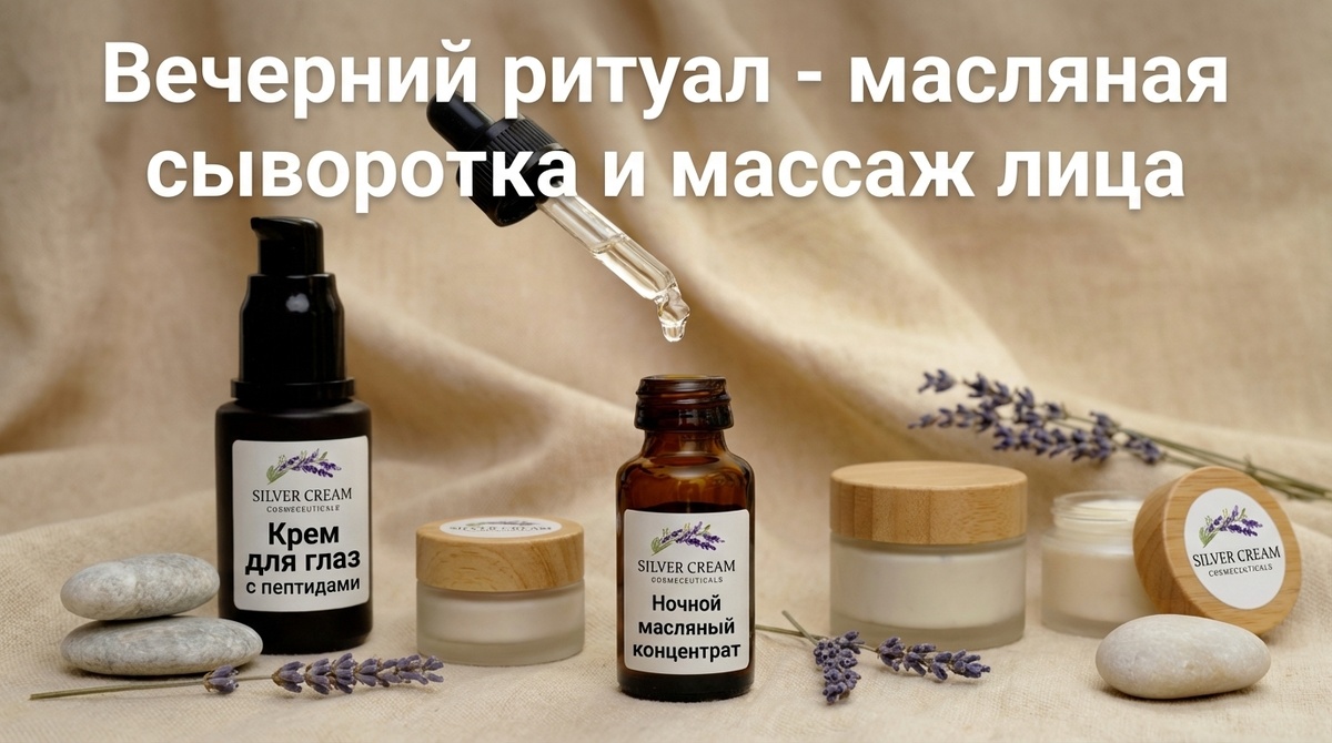 Домашняя масляная смесь для лица — натуральный вечерний уход и восстановление кожи.