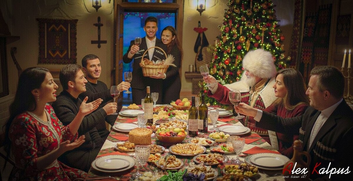 Мравалжамиер: Многие лета! С наступающим Новым Годом и Рождеством Христовым