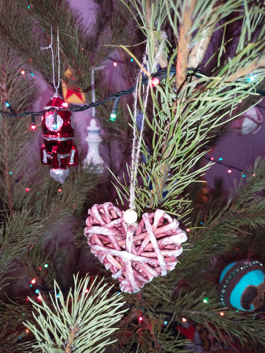 Сердечко - подарок от Ирины Бломериус.