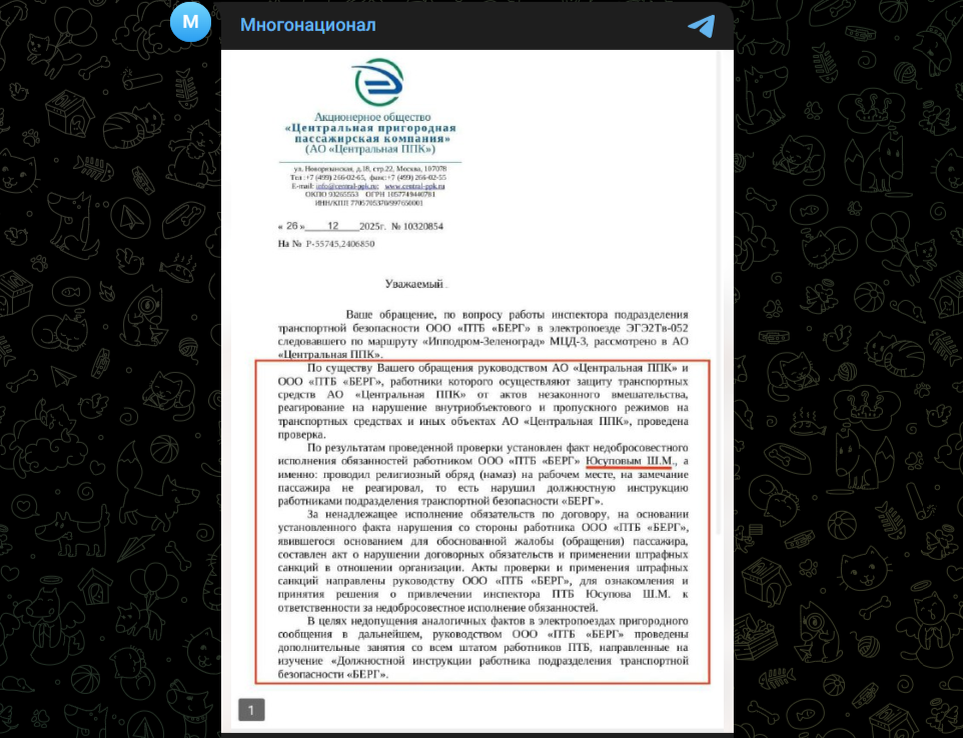 Фото: Telegram-канал "Многонационал"