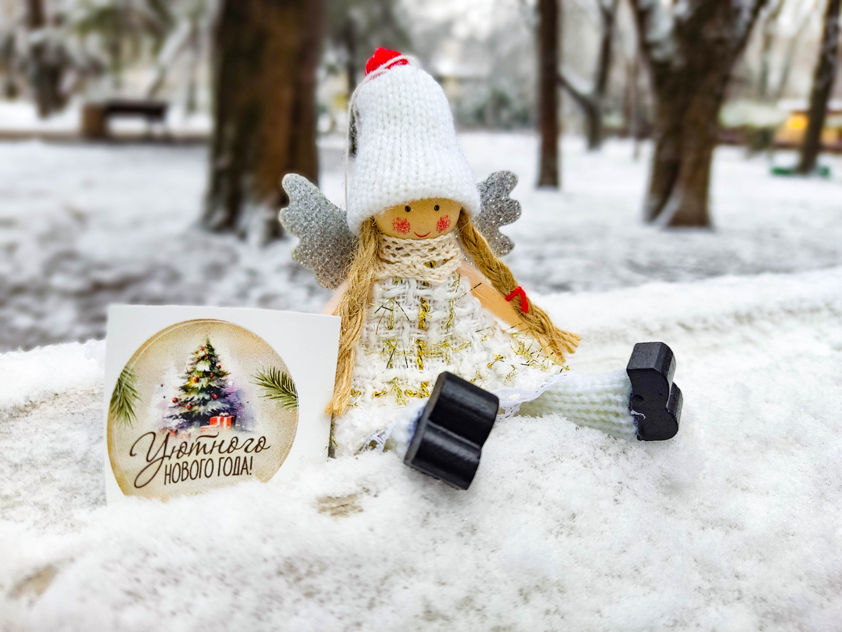 Ангелочек на снегу // Туристический портал Республики Крым, Кристина Безумнова