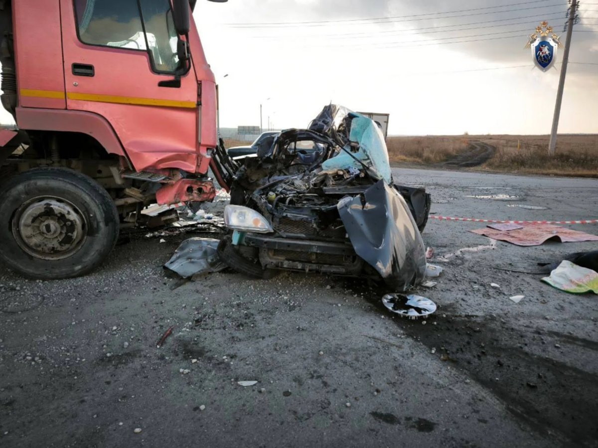     Мать с двумя сыновьями ехали в этой машине