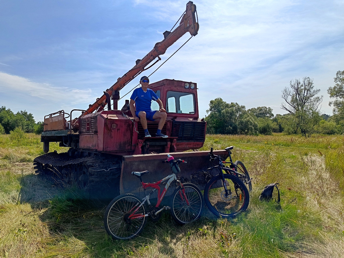 Я на экскаваторе