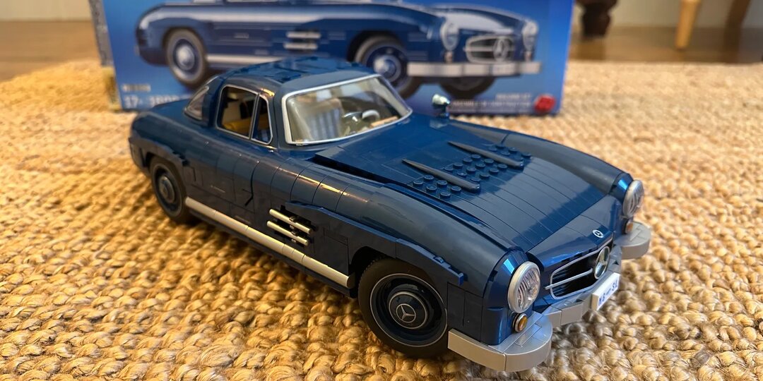 Мы собрали новую модель Mercedes 300 SL от Mattel