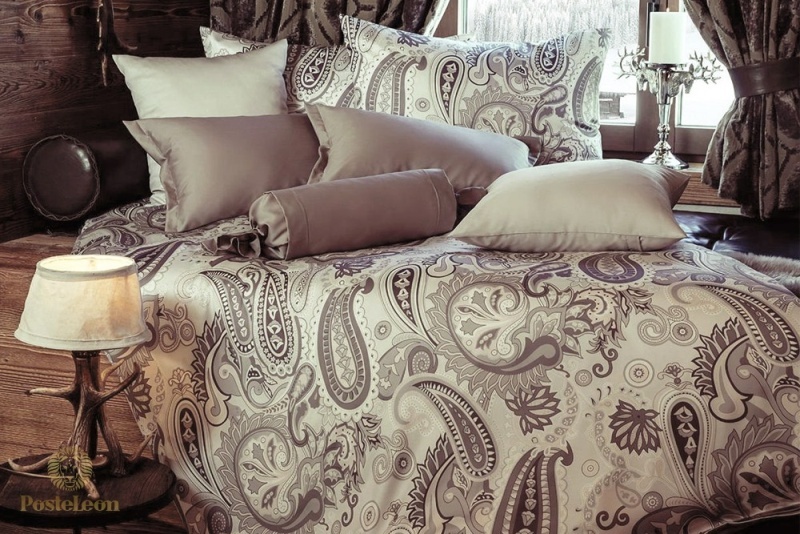 Австрийское постельное бельё из тенселя Hefel, дизайн Элеганс | Posteleon.ru