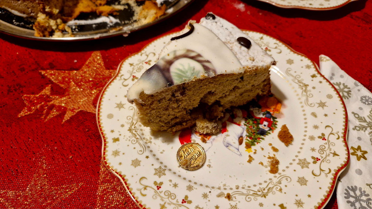 Моя новогодняя Василопита прошлого года!