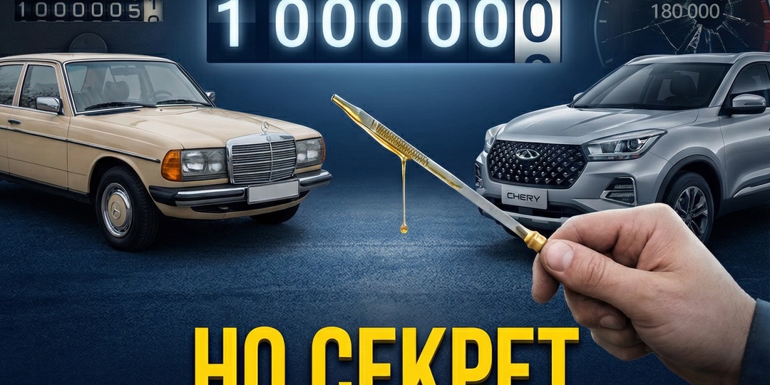 🛠️ 7 машин, которые проехали 1 000 000+ км. Но главный секрет — не в двигателе, а в этом…
