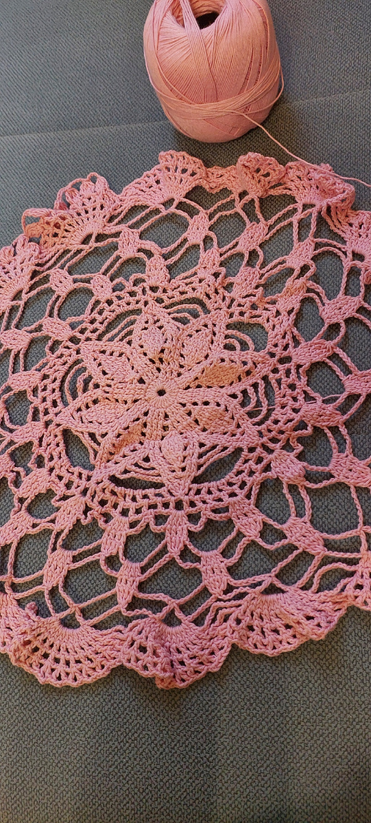 Не законченный салфетка