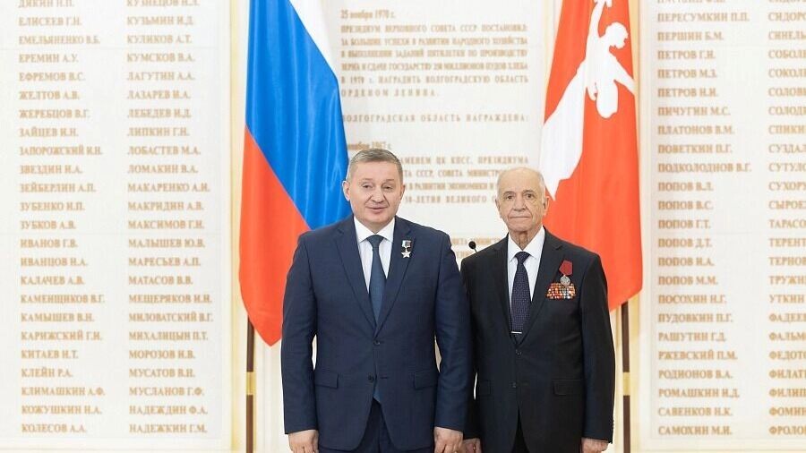    Кто из волгоградцев получил госнаграды   Администрация Волгоградской области