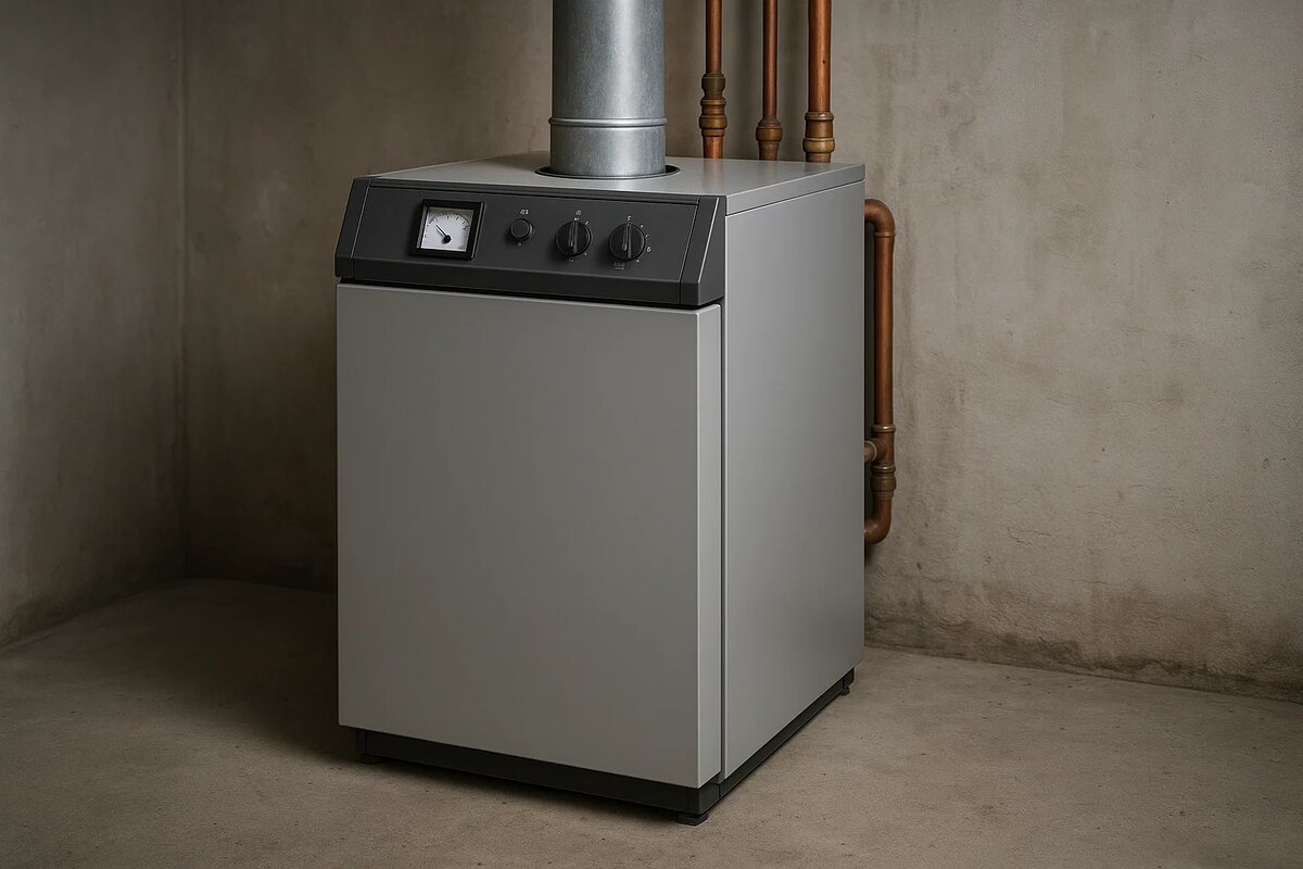 Надёжная работа отопительного котла напрямую зависит от качества электропитания.
Современные газовые, дизельные и твердотопливные котлы оснащены электронными платами,
вентиляторами, насосами и датчиками, которым требуется стабильное напряжение.