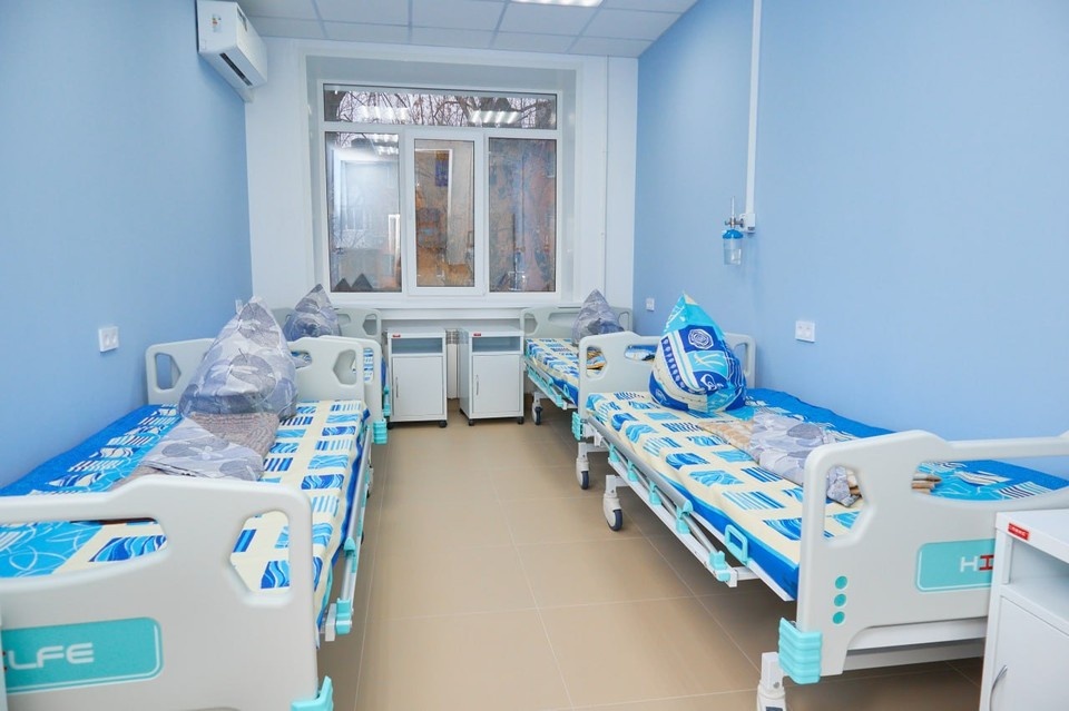    В самарской городской больнице № 10 завершили капитальный ремонт терапевтического отделения. Фото: Минздрав Самарской области