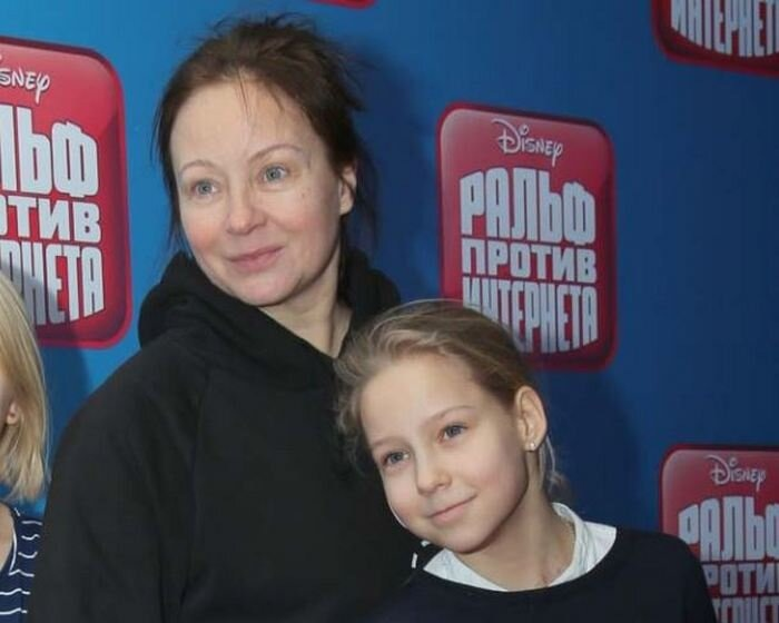 Евгения с дочкой Настей