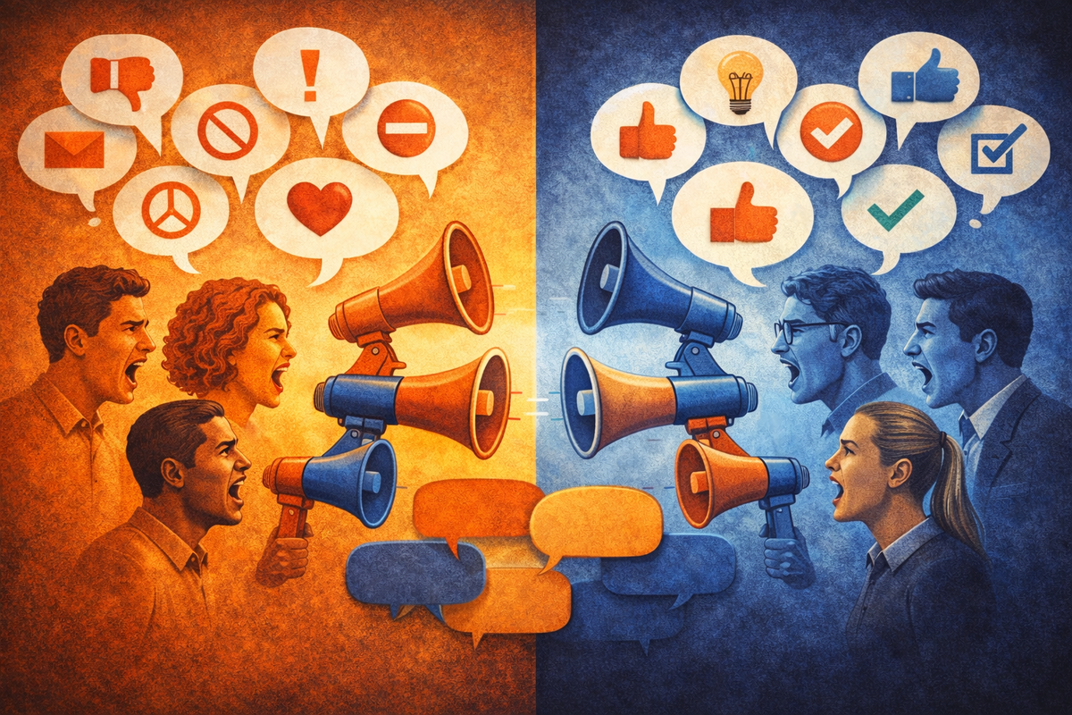 «много мнений — ноль диалога»