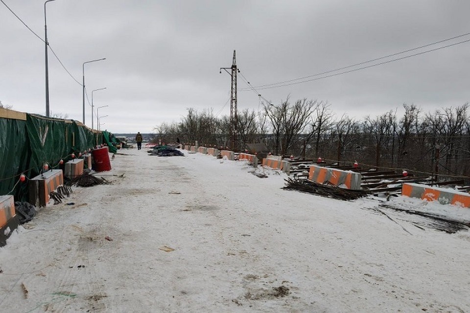   В Волновахе завершается капитальный ремонт путепровода на переулке Матросова. Фото: ТГ/Зинченко