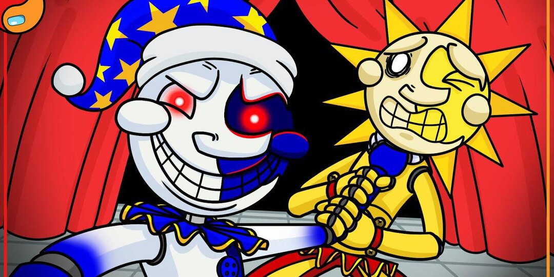 САЙНРАЙЗ против МУНДРОПА?! Реакция на FNAF анимацию с русской озвучкой