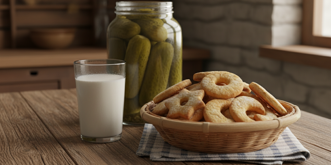 Не выливайте огуречный рассол! Печенье “Кризисное” — рассыпчатое, вкусное и почти бесплатное