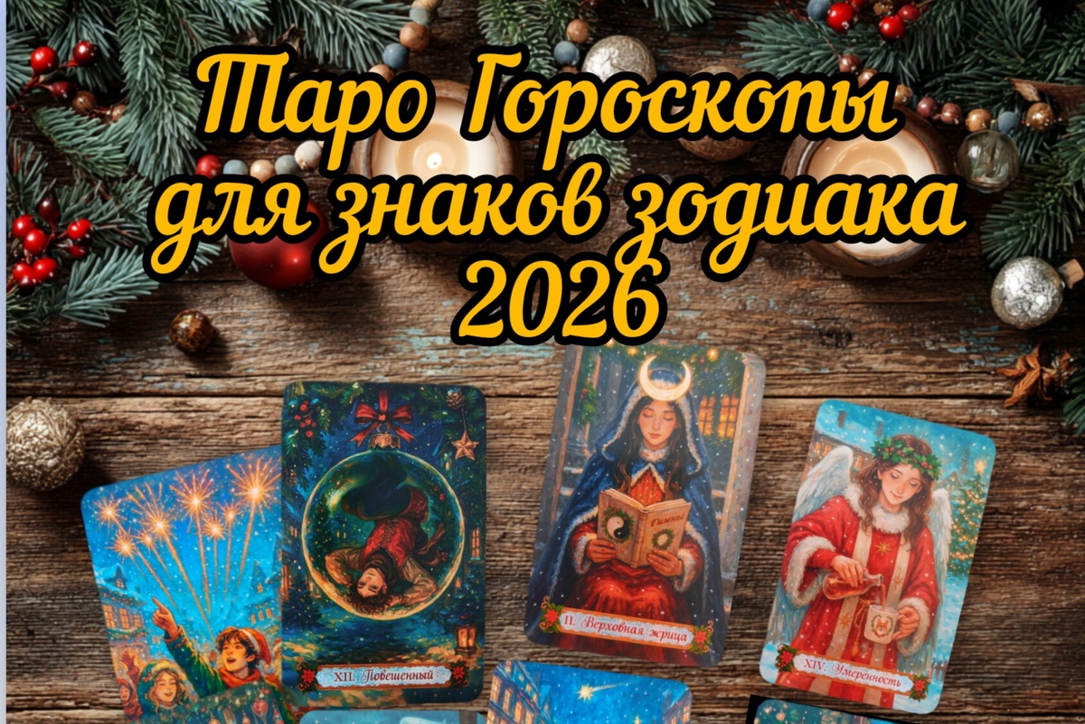 Таро Прогноз или Гороскоп для Знаков Зодиака на 2026 год