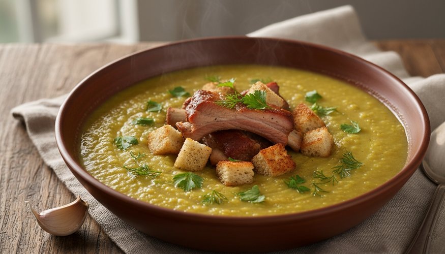 Чтобы “ложка стояла”! Секрет разваристого горохового супа без замачивания на ночь. Муж просит добавки!