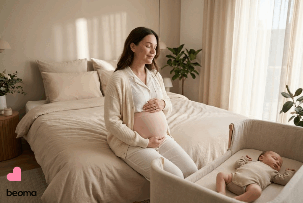    kak-vybrat-besshovnyy-bandazh-dlya-ofisa-i-sokhranit-stil-i-komfort-na-rabote-dlya-beremennykh Beoma