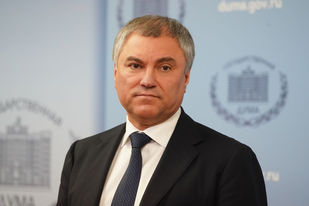    Председатель Госдумы Вячеслав Володин / Источник: © ИЗВЕСТИЯ/Павел Бедняков