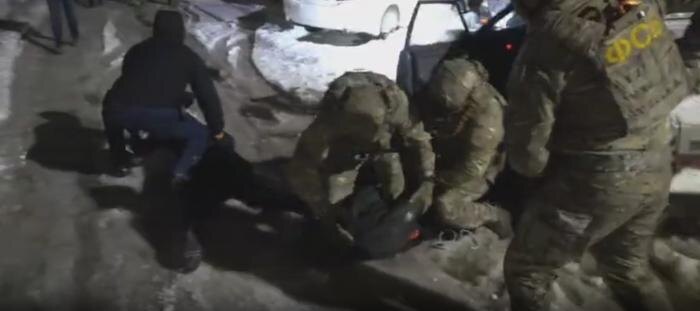 ФСБ показала признание задержанного в Адыгее. Видео © ФСБ РФ