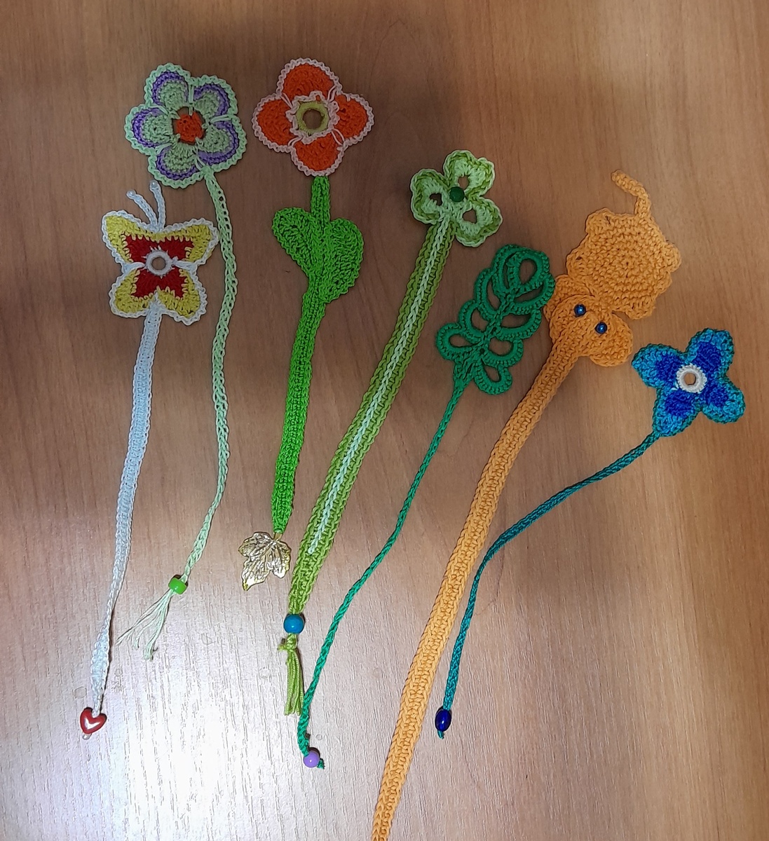 Закладочки,7 шт, тоже заказ, все вместе весят 24 гр.