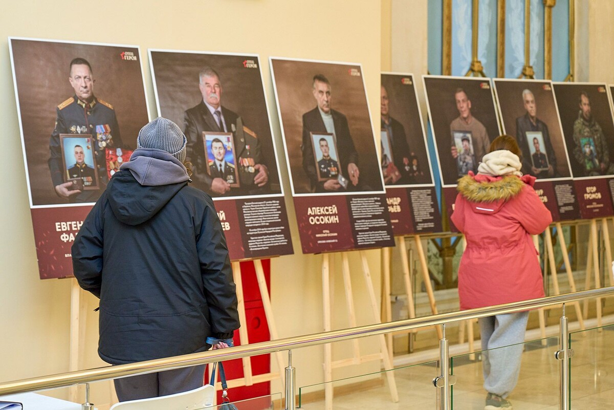    Фотопроект «Отец героя» будет представлен в Музее героизма на ВДНХ