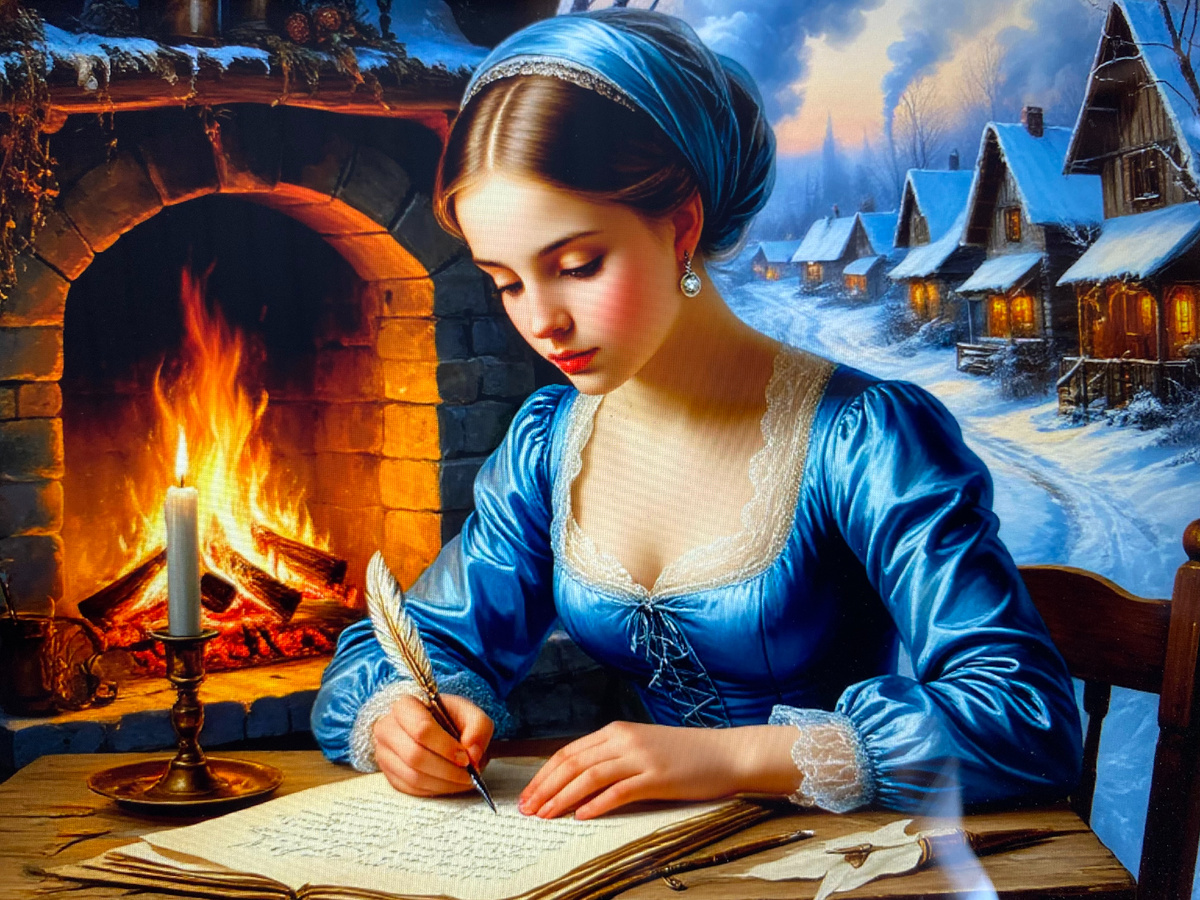 Татьяна пишет Онегину письмо