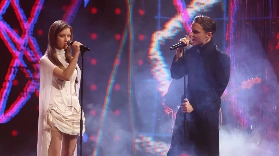    Анна Пересильд и Ваня Дмитриенко   Первый канал