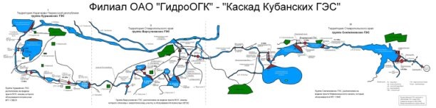 Егорлыкская ГЭС-2 в схеме каскада Кубанских ГЭС