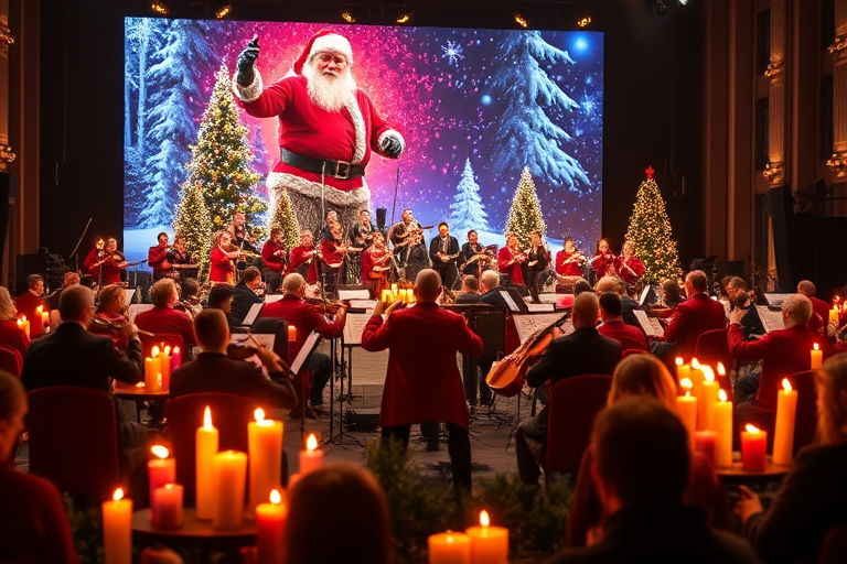 Новогоднее шоу саундтреков при свечах Россия VS Hollywood с ACO-оркестром