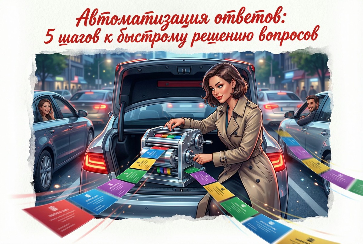    5 шагов к быстрой автоматизации ответов Евгений Прокушев
