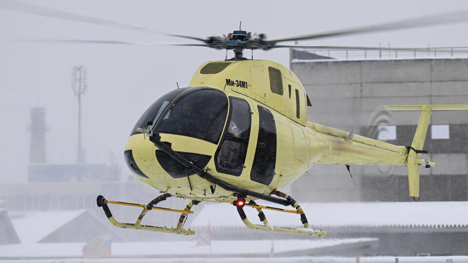    Новая глава авиации: вертолет Ми-34М1 впервые испытали с российским двигателем РИА Новости/Пресс-служба Минпромторга