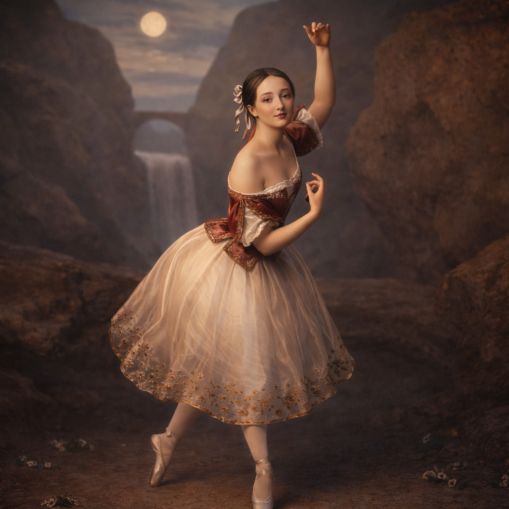 Девушка в роли Сельфиды для обложки