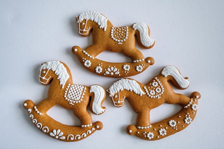 Печенье Лошадки на Новый год 2026