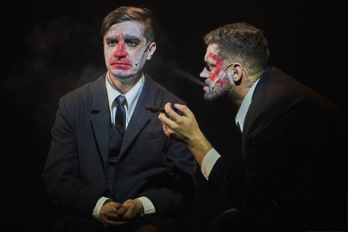 Кадры из "Пакин и Ракукин", "Что теперь продают в магазинах", из архива театра " Старый дом"