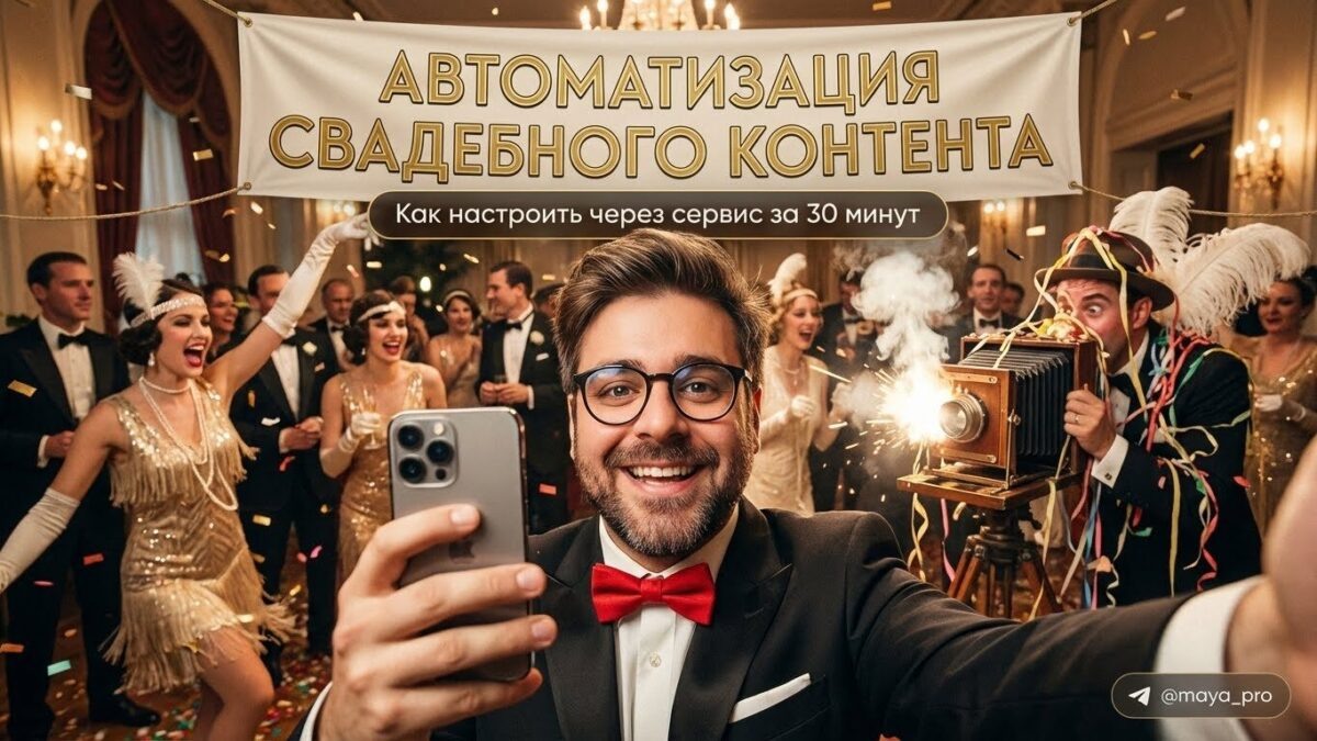    Как быстро настроить свадебный контент через сервис Артур Хорошев