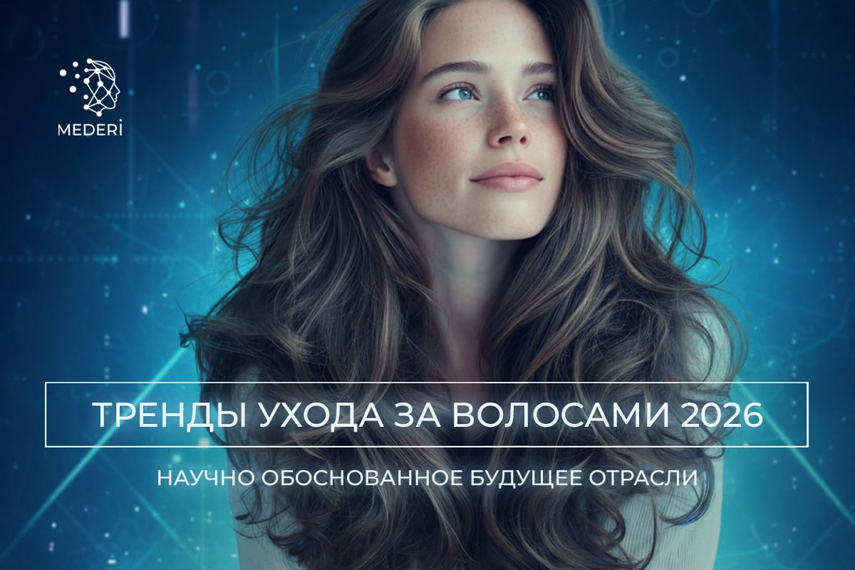 Уход за волосами переживает заметный сдвиг. Простого очищения и визуального эффекта уже недостаточно — рынок всё активнее требует результатов, которые можно объяснить через физиологию, биохимию и клинические данные. Именно об этом говорят международные аналитики и участники серии профессиональных вебинаров, посвящённых будущему здоровья волос.

Главный вектор очевиден: доказательная косметология волос. В фокусе — здоровье кожи головы, активы с подтверждённым механизмом действия, персонализированный подход и технологичные решения.


📈 Здоровье кожи головы выходит на первый план

В 2026 году уход за волосами всё чаще строится по принципу приоритетной работы с кожей головы. Она рассматривается как полноценная функциональная зона, от состояния которой напрямую зависит рост и качество волос.

Эксперты выделяют три ключевых направления:
 • состояние микробиома кожи головы,
 • воспалительные процессы в дерме,
 • микроциркуляция и барьерная функция.

По данным рыночных исследований, всё больше потребителей при выборе ухода ориентируются именно на средства, направленные на укрепление кожи головы, а не только на улучшение внешнего вида длины.

С медицинской точки зрения это закономерно: волосяной фолликул функционирует в дерме и напрямую зависит от кровоснабжения, иммунного ответа и баланса микробиоты. Нарушения в этих системах связаны с выпадением волос, ухудшением их структуры и снижением регенерации.


🧪 «Дерматологизация» ухода за волосами

Один из устойчивых трендов — перенос принципов ухода за кожей лица на кожу головы и волосы. Речь идёт не о косметическом эффекте, а о работе с функцией и биологией тканей.

В составах всё чаще появляются:
 • мягкие отшелушивающие кислоты для кожи головы,
 • компоненты для нормализации микробиоты,
 • сыворотки и спреи для восстановления барьерной функции.

Средства с дерматологическими активами демонстрируют устойчивый рост спроса, что подтверждает интерес к более медицинскому и обоснованному подходу.
