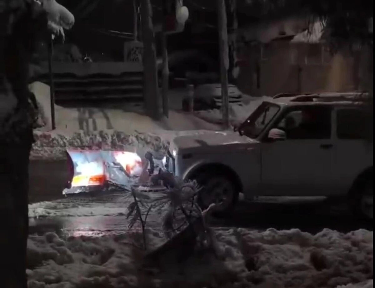    Скриншот видео t.me/dtp_sochi