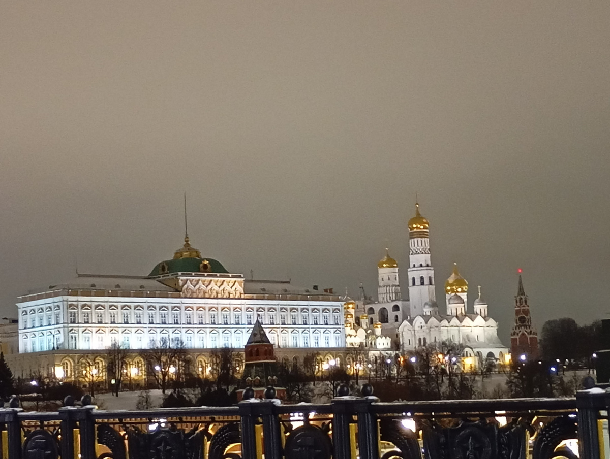 Москва новогодняя. Фотография автора