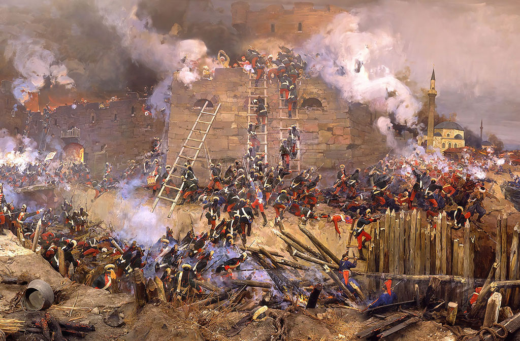 Между прочим, именно после взятия турецкой крепости Измаил (1790) Суворовым в британском парламенте впервые был поднят вопрос об опасности со стороны России, но вскоре интересы России и Британии объединила борьба с революционной Францией