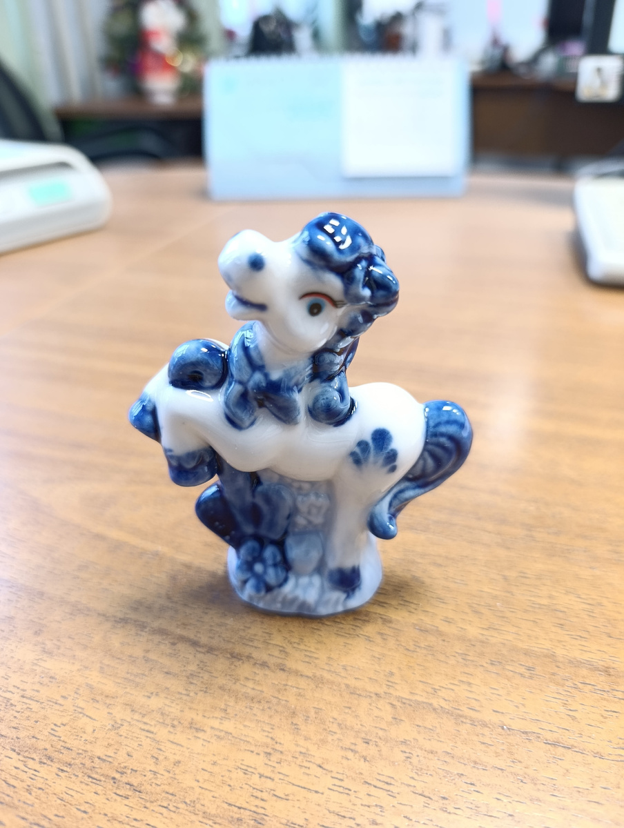 Вот такого коника мне подарили