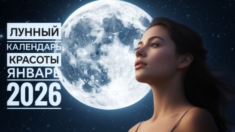 Лунный календарь красоты на январь 2026