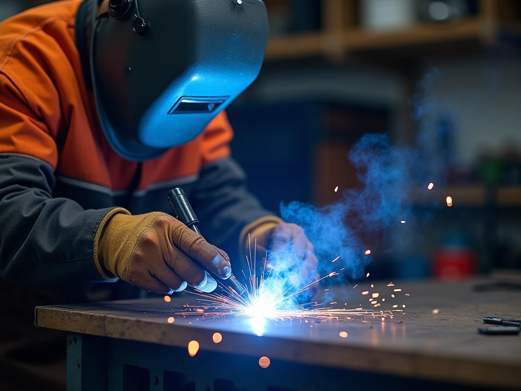 Электросварщик ручной сварки