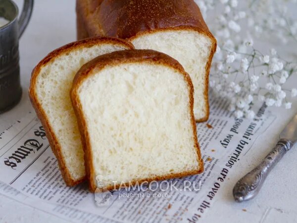 Японский молочный хлеб