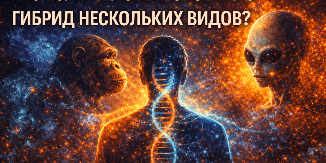 Что если человеческое тело - гибрид нескольких видов?