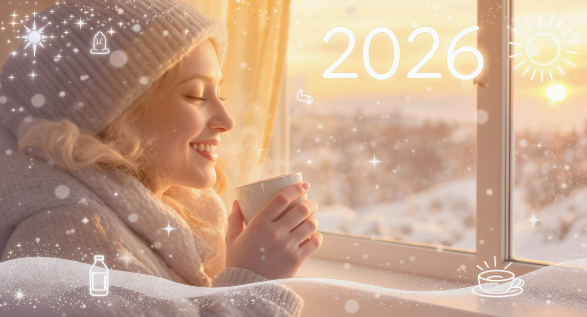 С 1 января 2026: лёгкий старт для энергии и хорошего настроения