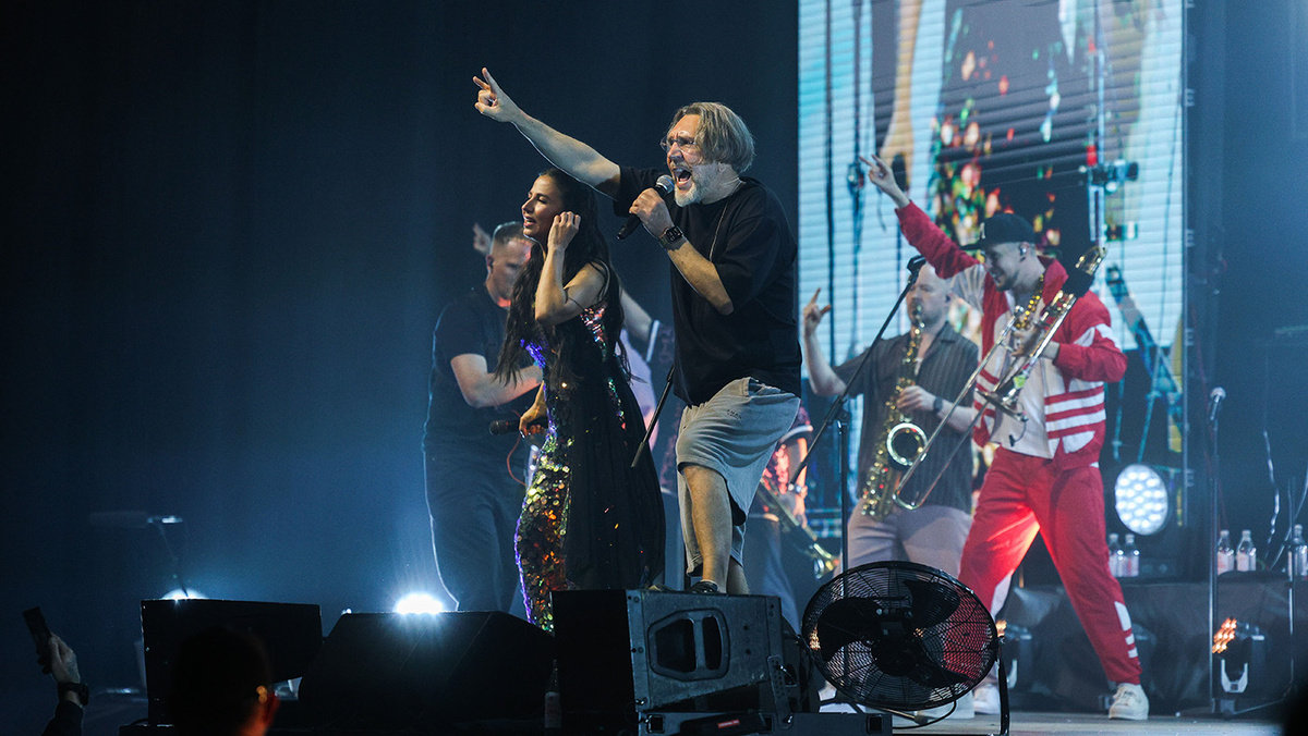   Андрей Титов / Бизнес Online / ТАСС- Архивное фото. Группа «Ленинград» во время концерта